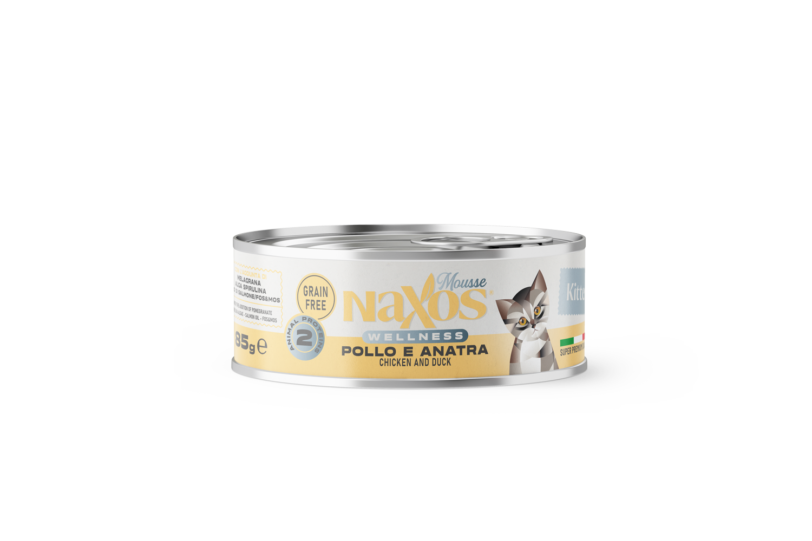Naxos | Kitten Mousse Wellness Pollo e Anatra